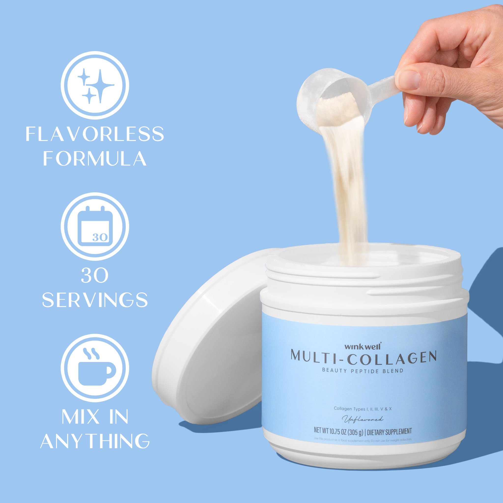Multi-Collagen Beauty Peptide Blend - 30 Servings