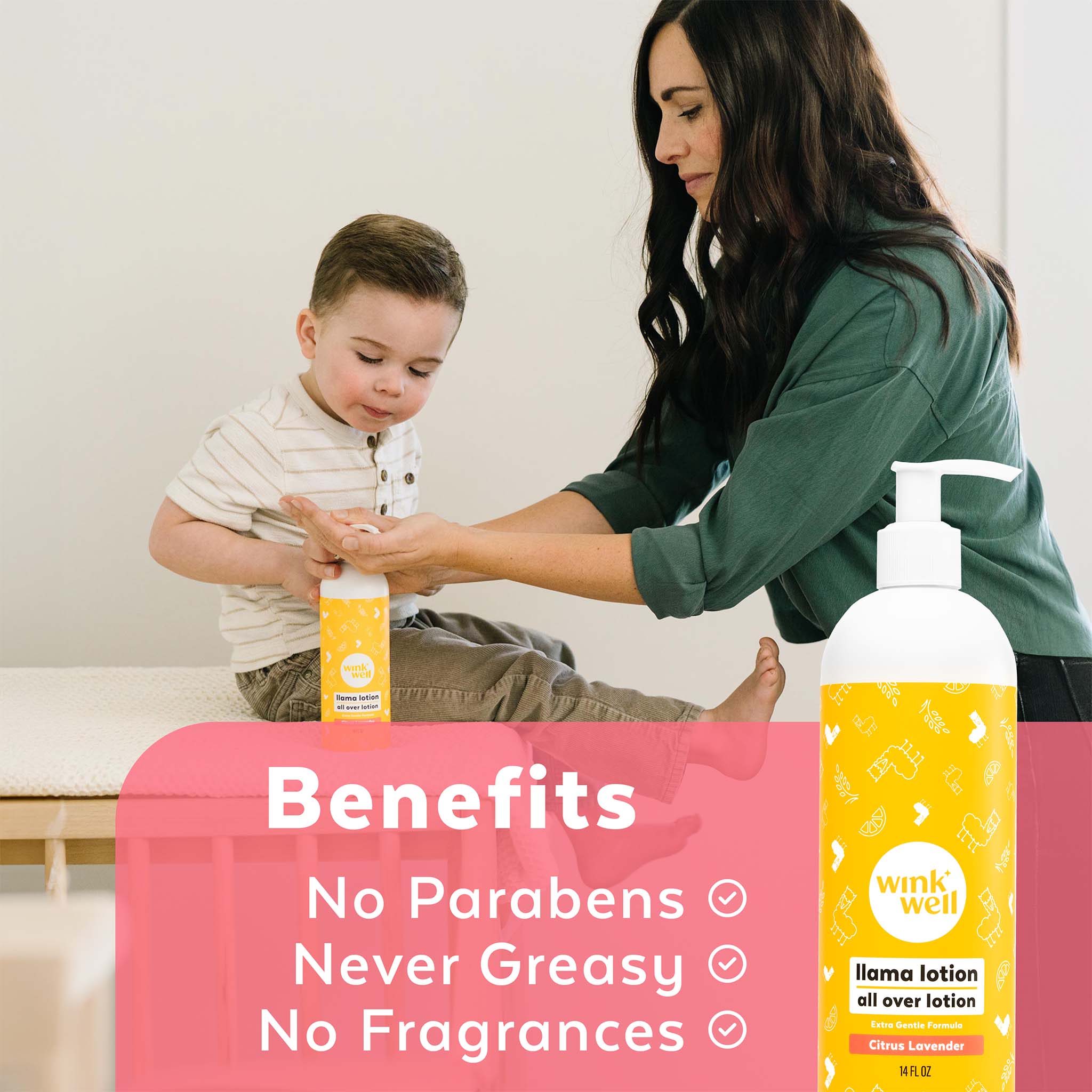 Llama All Over Lotion - Sensitive Skin Formula