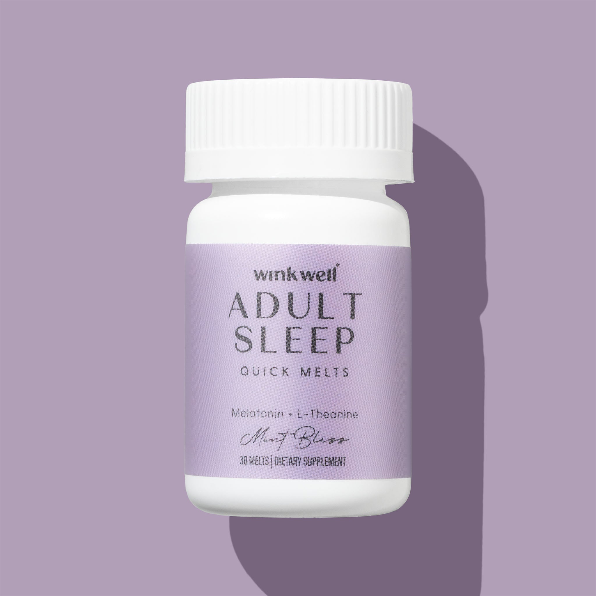 Adult Natural Melatonin Quick Sleep Melts 30-Count