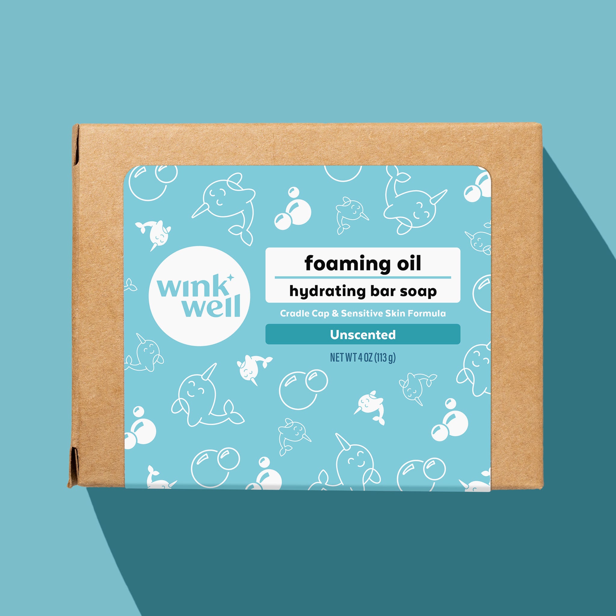 Foaming Oil Hydrating Bar Soap - Unscented