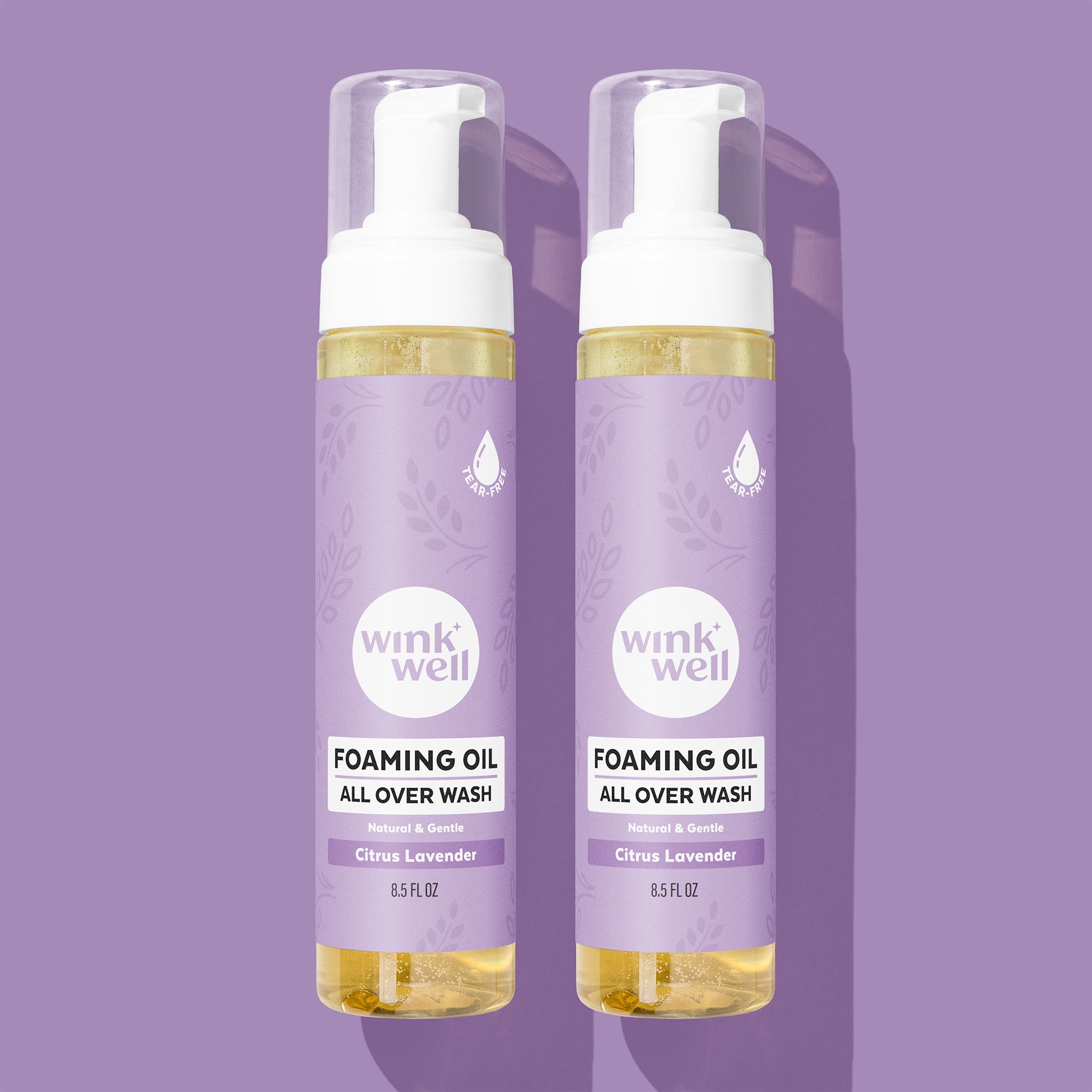Foaming Oil Bath Wash + Shampoo (2-Pack BOGO)
