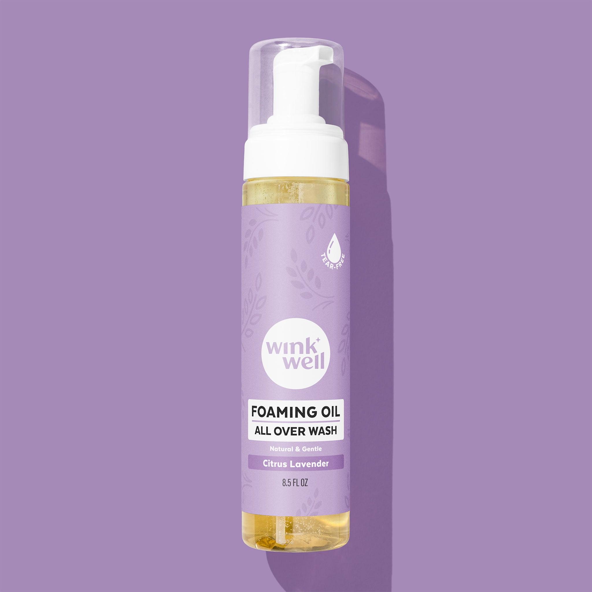 Foaming Oil Bath Wash + Shampoo
