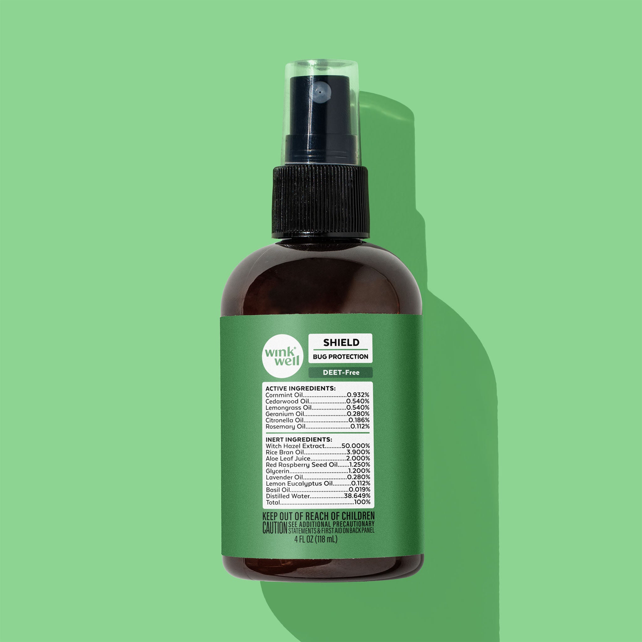 Shield Bug Protection Spray Deet-free (4 oz)