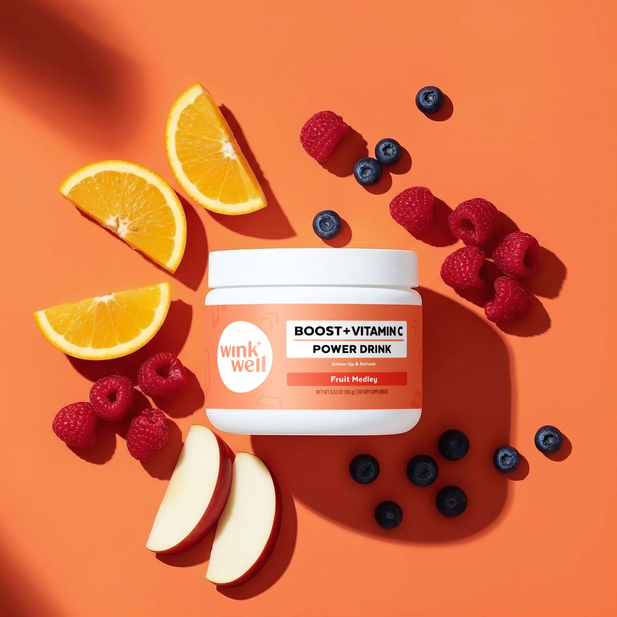 Boost + Vitamin C Drink Mix (Fruit Medley BOGO 2-Pack | Original Flavor)