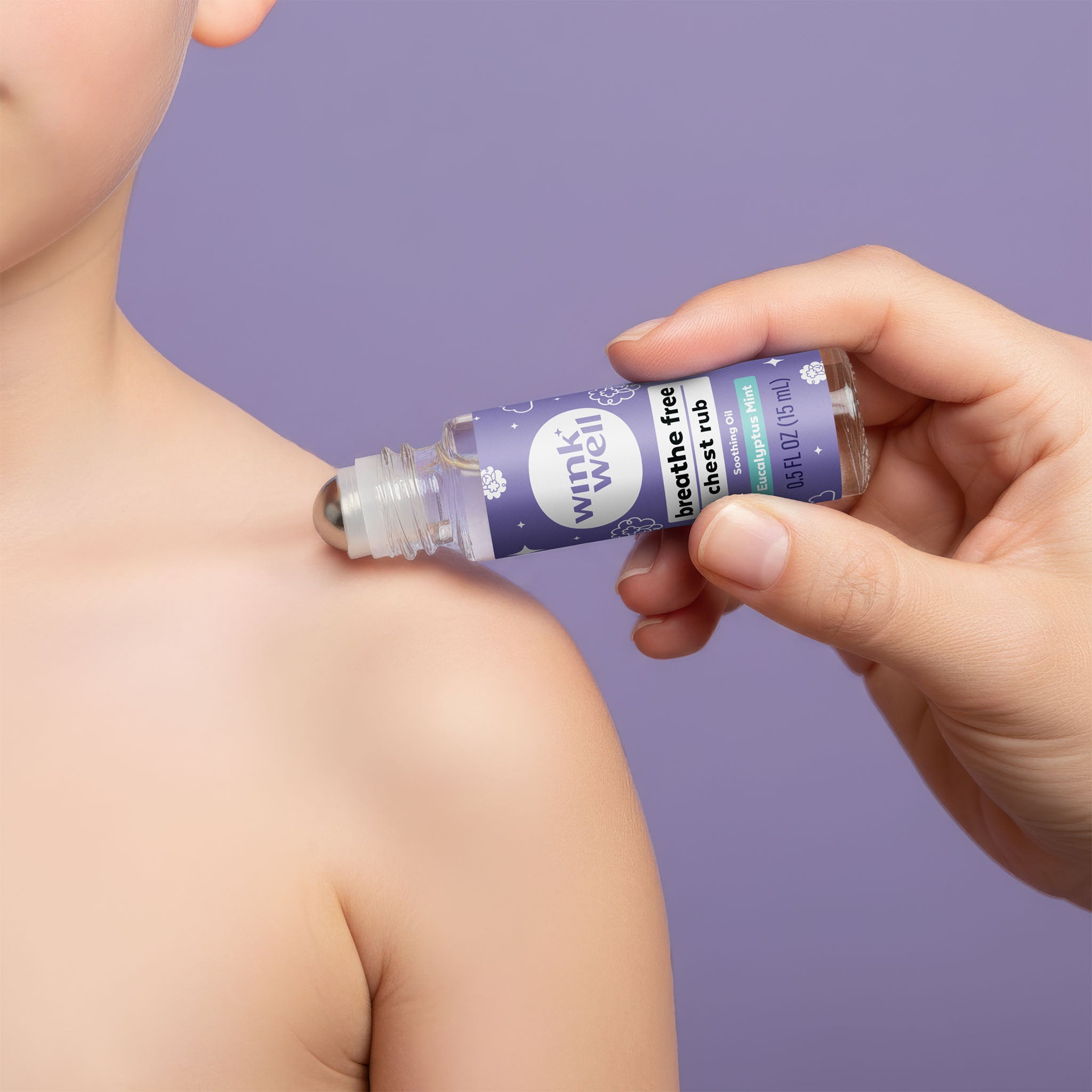 Breathe Free Chest Rub Roller - Eucalyptus Mint