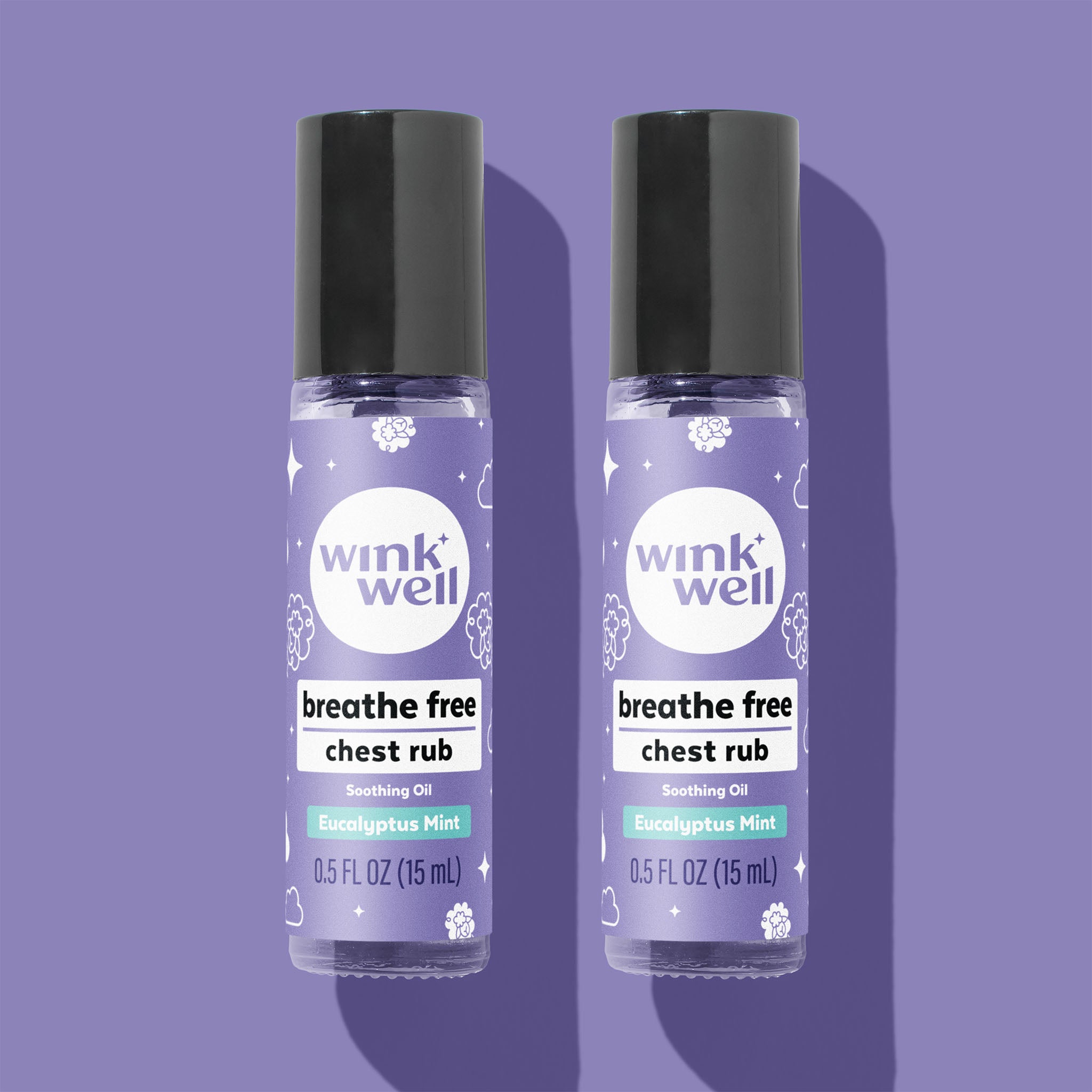 Breathe Free Chest Rub Roller - Eucalyptus Mint