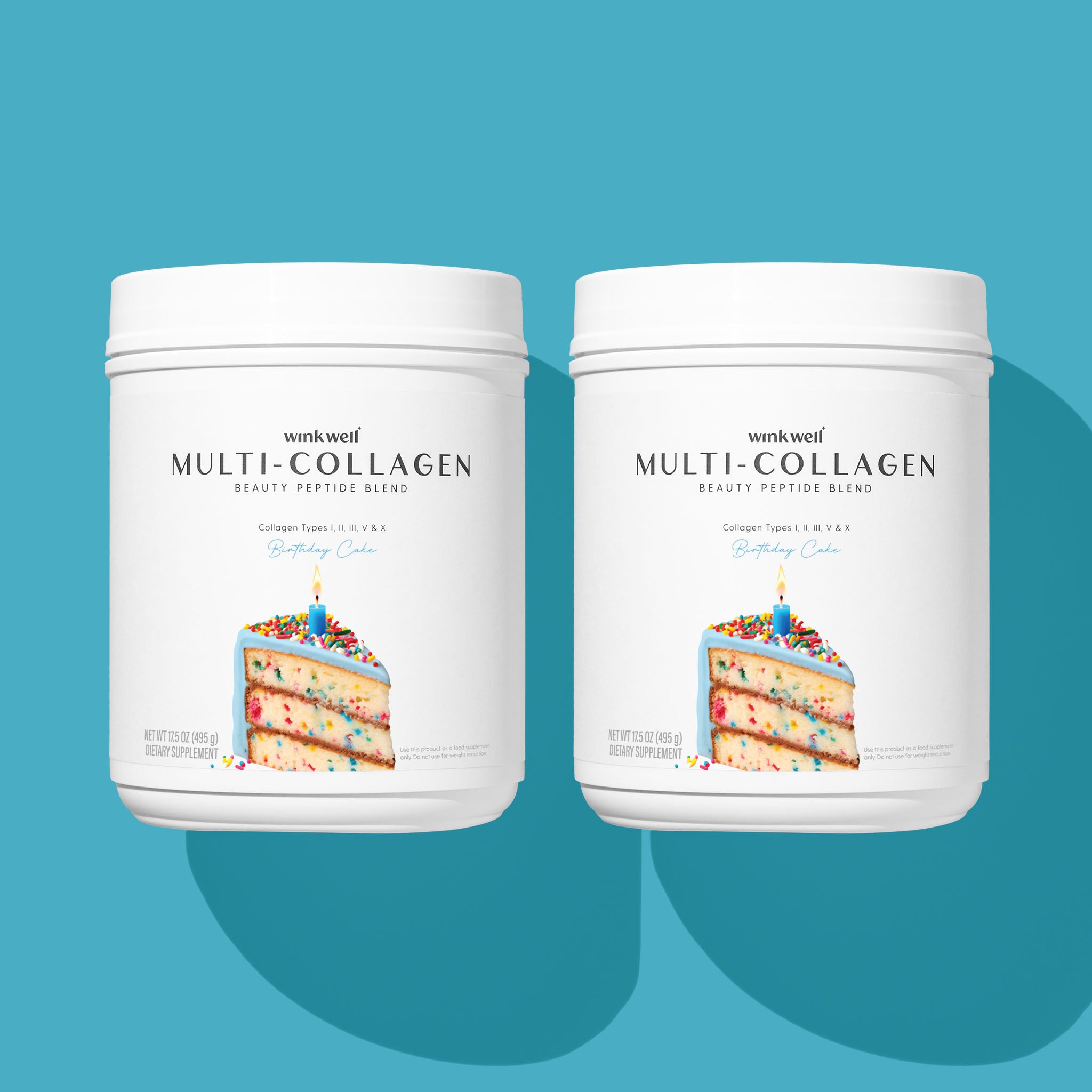 Multi-Collagen Beauty Peptide Blend - Birthday Cake