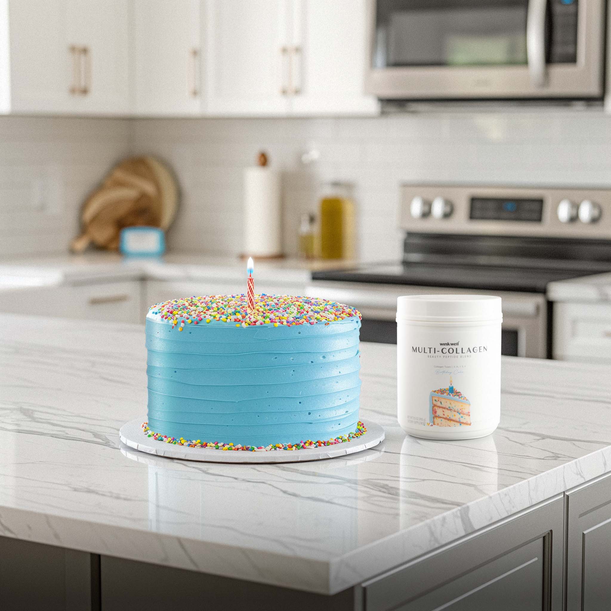 Multi-Collagen Beauty Peptide Blend - Birthday Cake