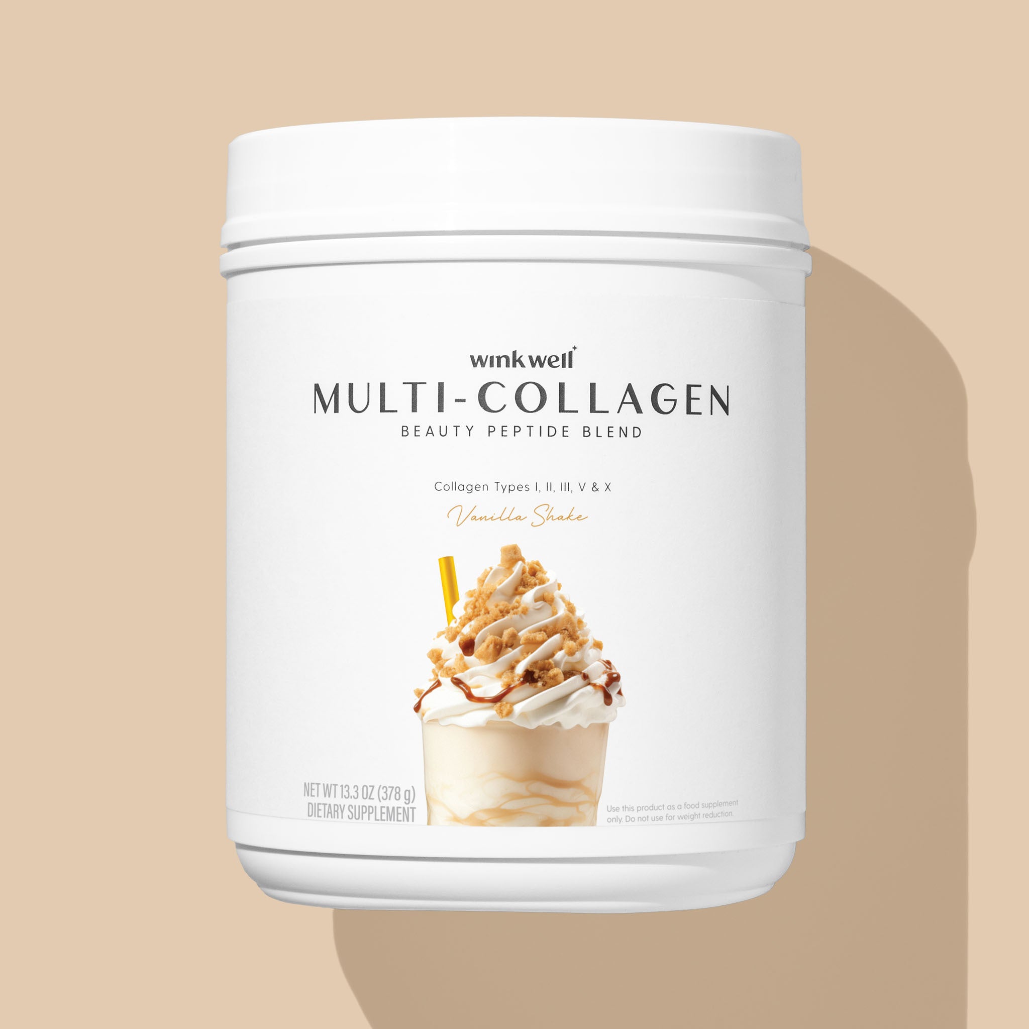 Multi-Collagen Beauty Peptide Blend - Vanilla Milkshake