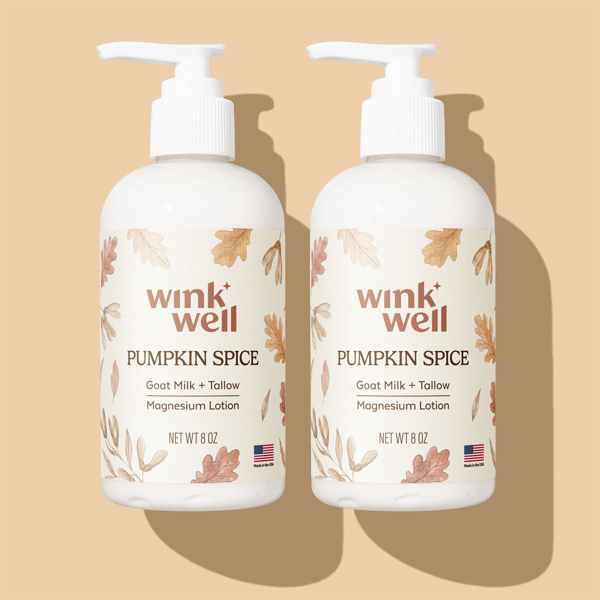 Goat Milk + Tallow Magnesium Lotion - Pumpkin Spice | Tingle-Free Formula (LIMITED EDITION)
