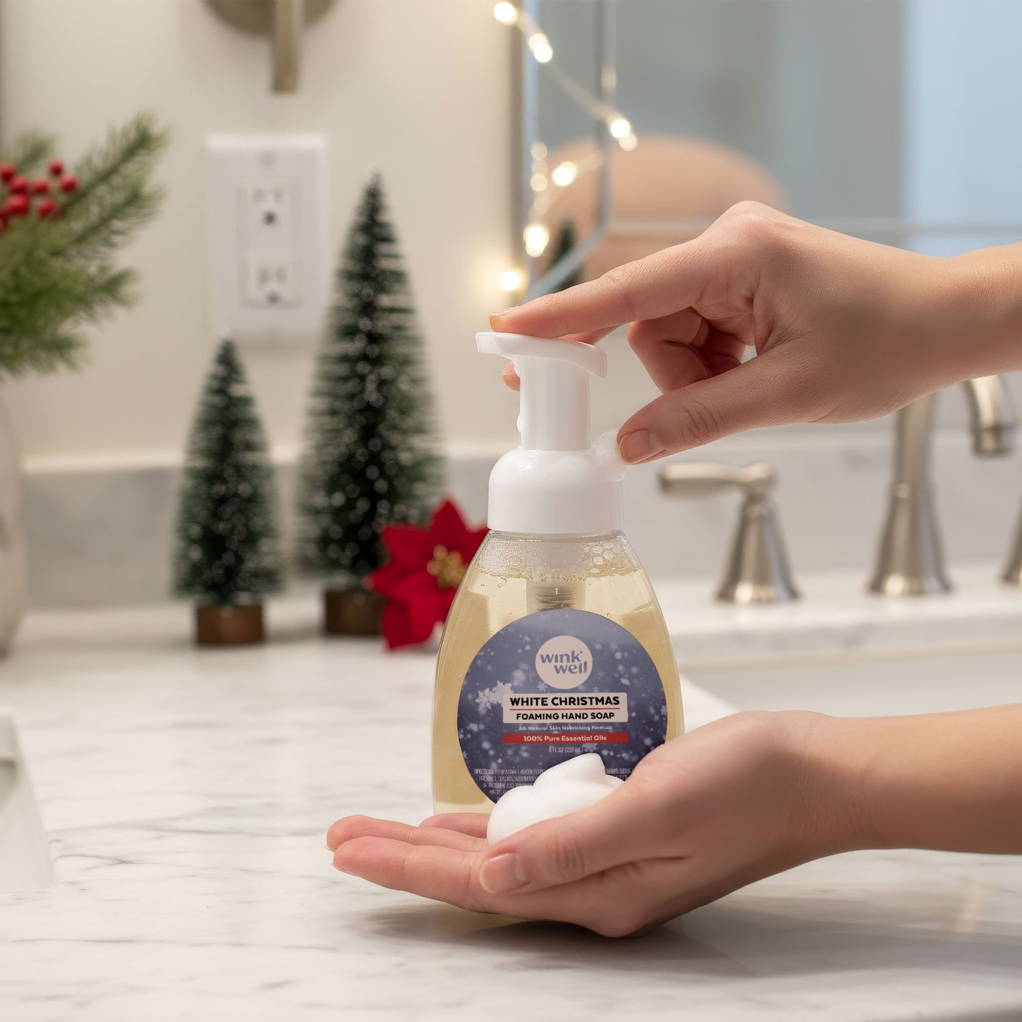 White Christmas Foaming Hand Soap (LIMITED EDITION)