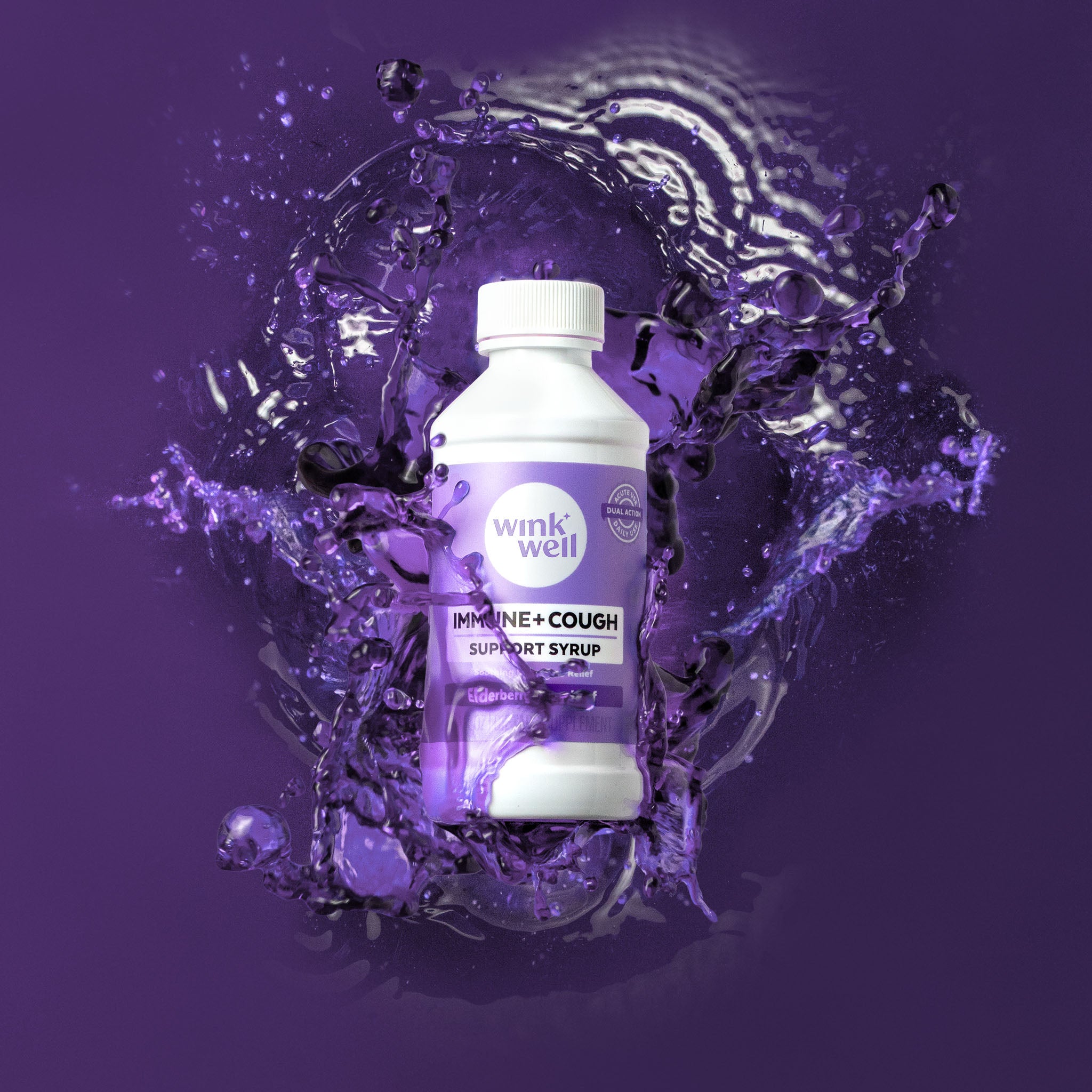 Elderberry Immune + Cough Support Syrup