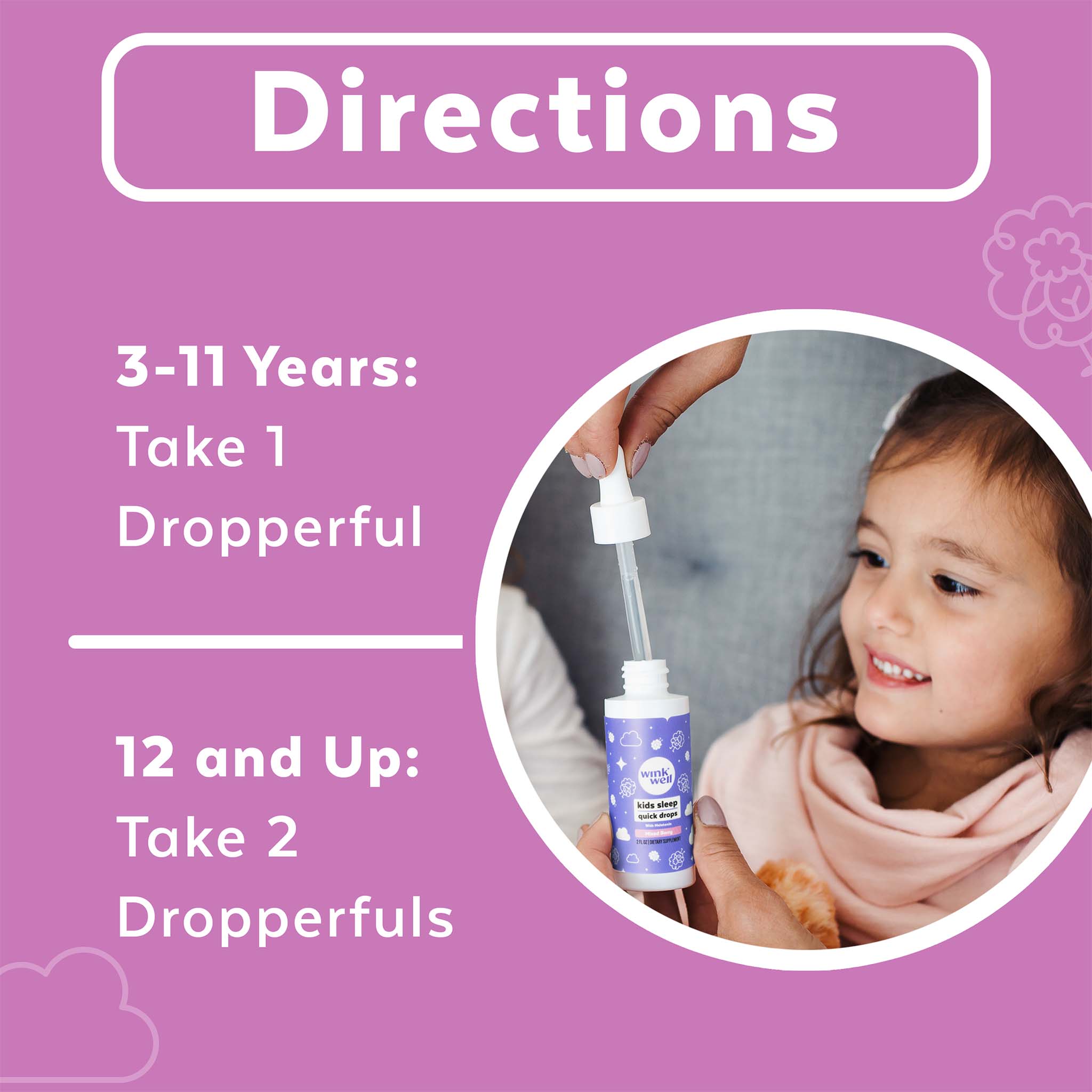 Kids Natural Melatonin Quick Sleep Drops