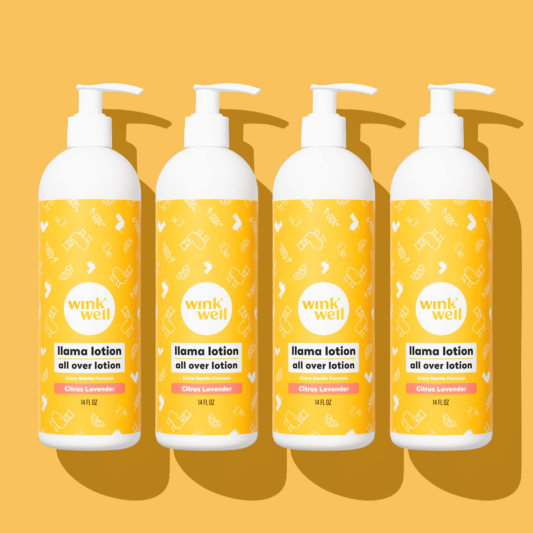 Llama Lotion 14oz 4-pk