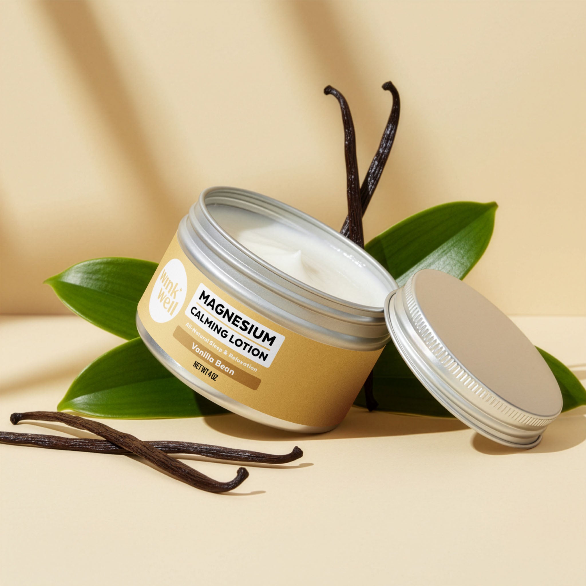 Magnesium Calming Lotion - Vanilla Bean