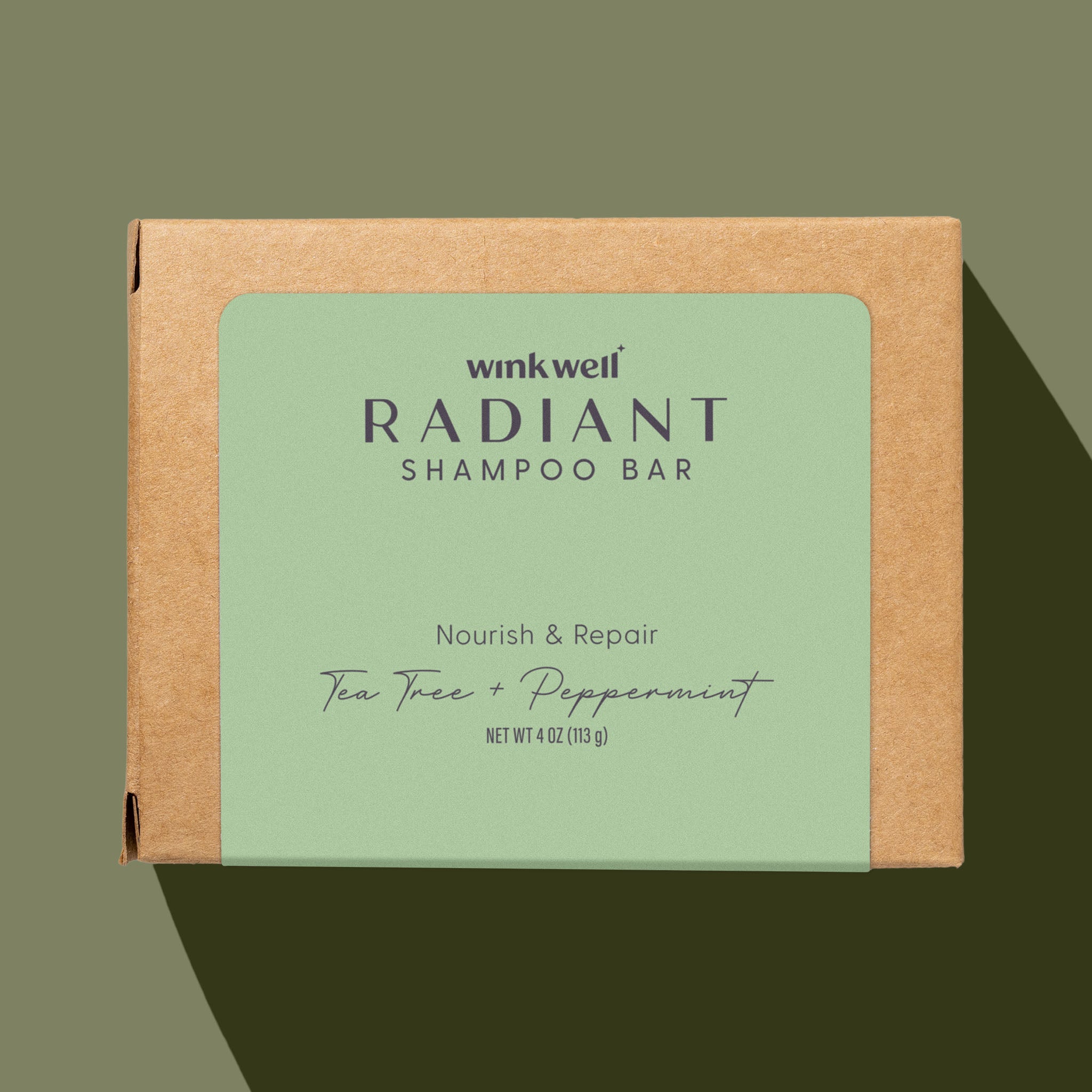 Radiant Shampoo Bar - Tea Tree + Peppermint
