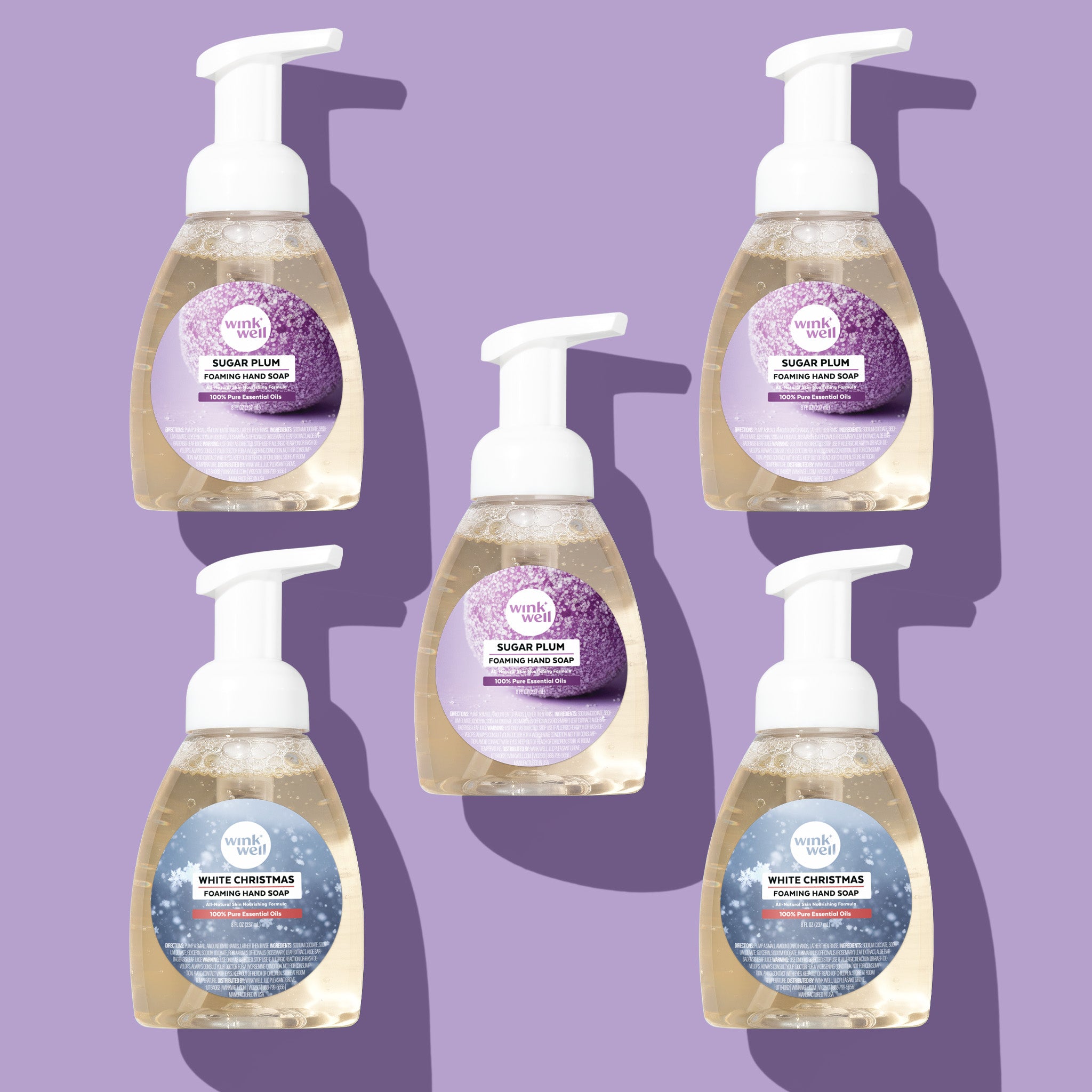 Christmas Foaming Hand Soap Sampler Bundle (LIMITED EDITION)