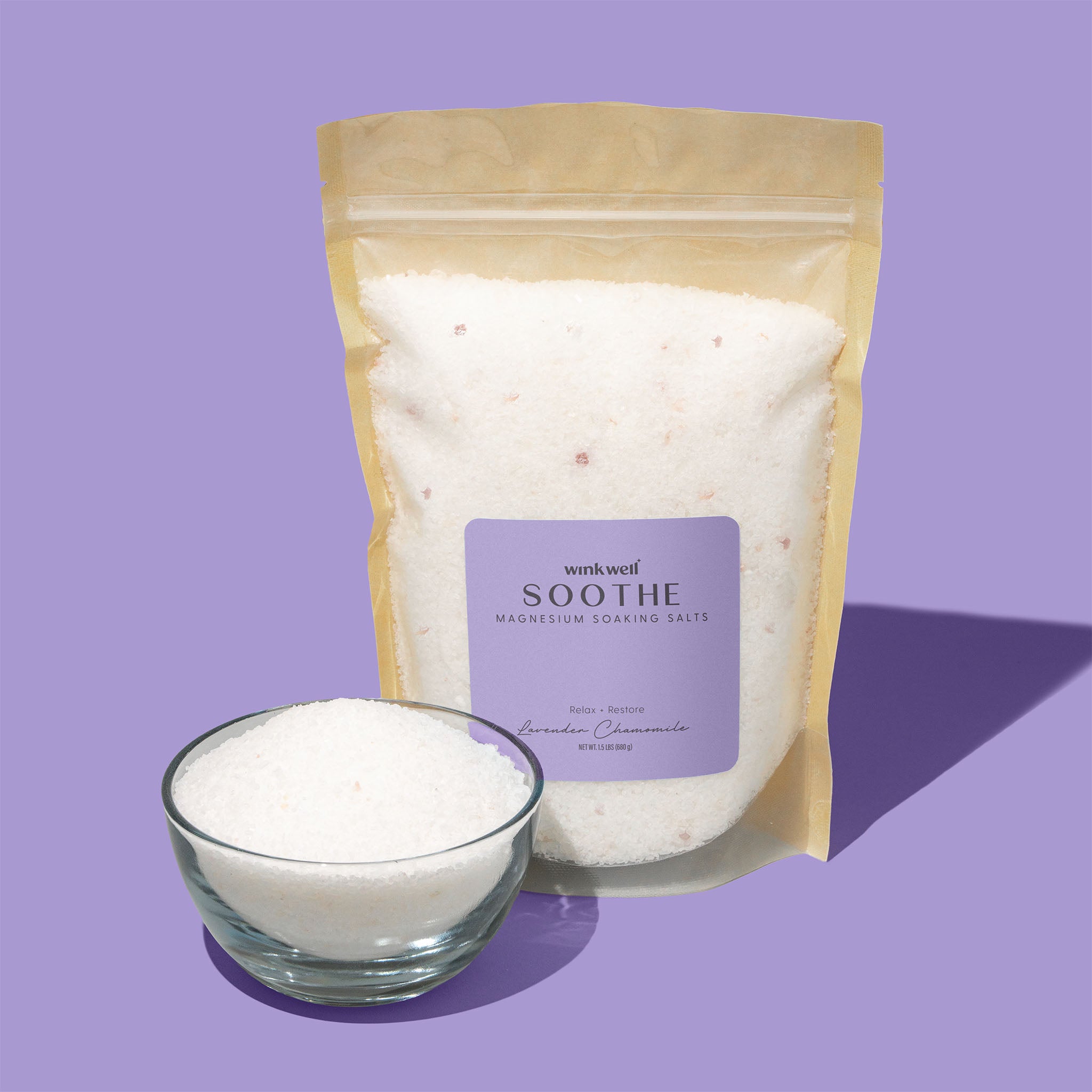 Magnesium Soaking Salts - Lavender Chamomile