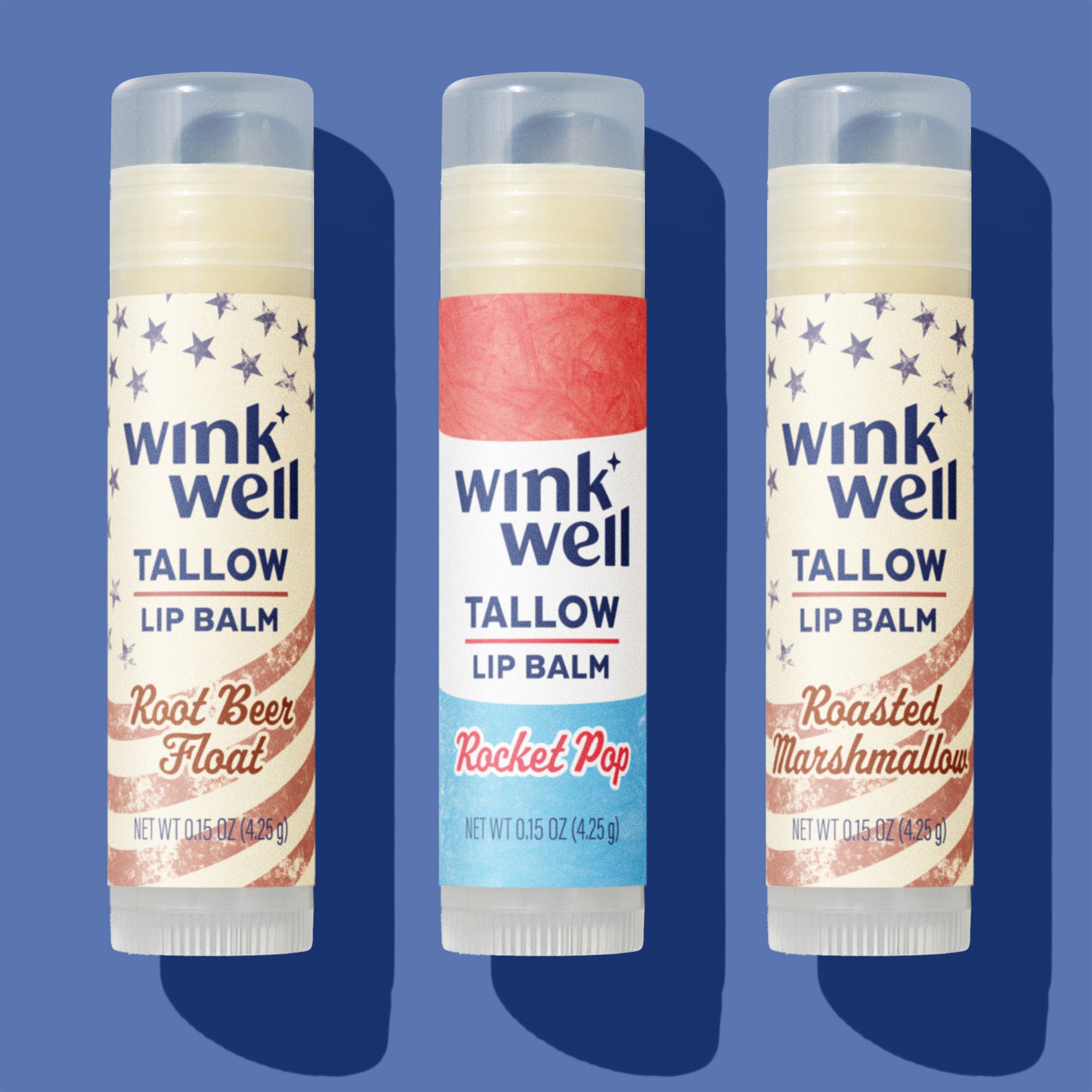 Tallow Lip Balm - Summer 3pk (LIMITED EDITION)