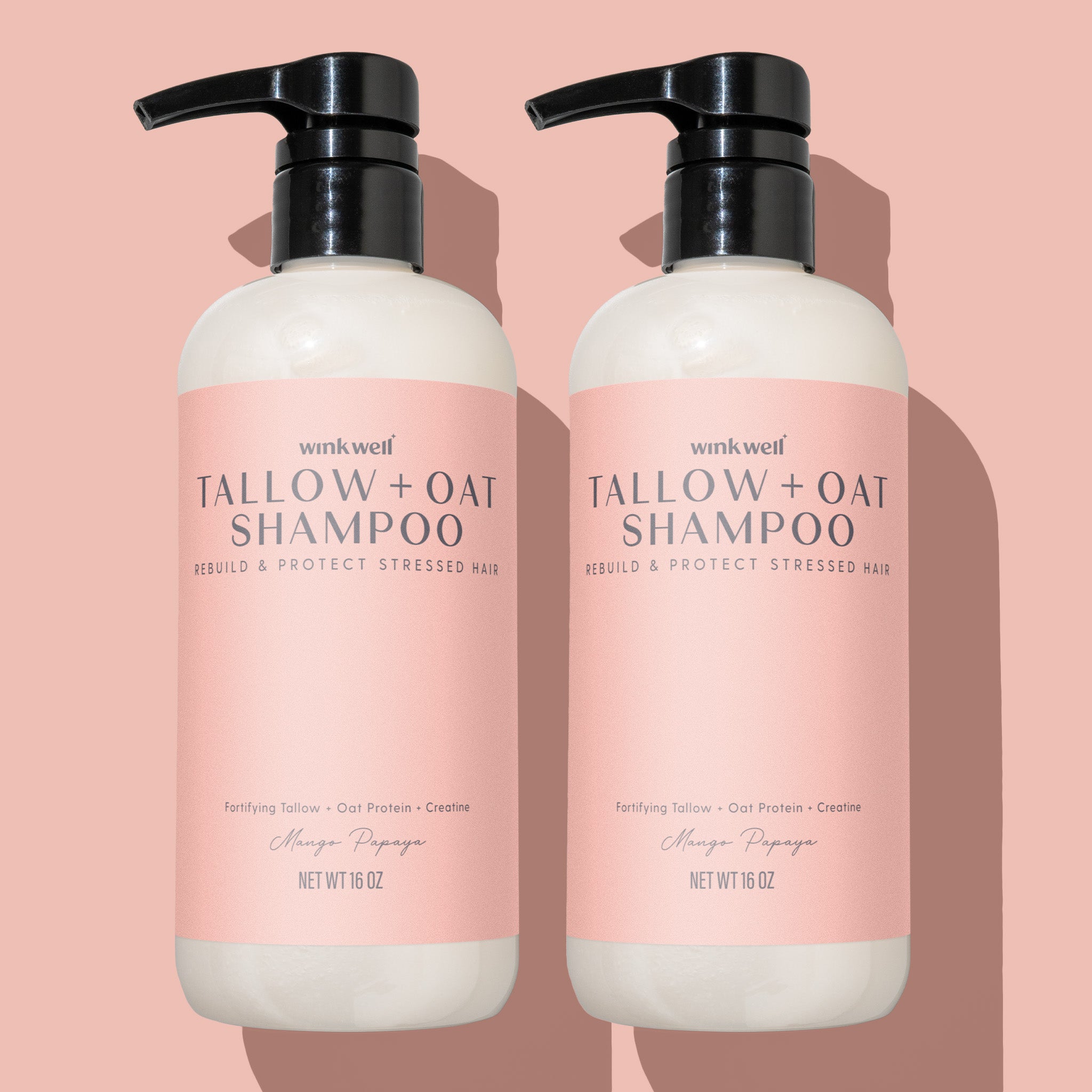 Tallow + Oat Nourishing Shampoo - Mango Papaya