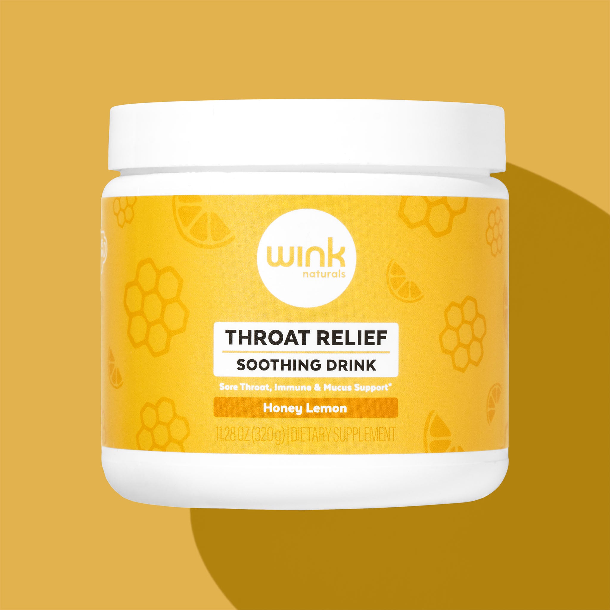 Throat Relief Honey Lemon Soothing Drink