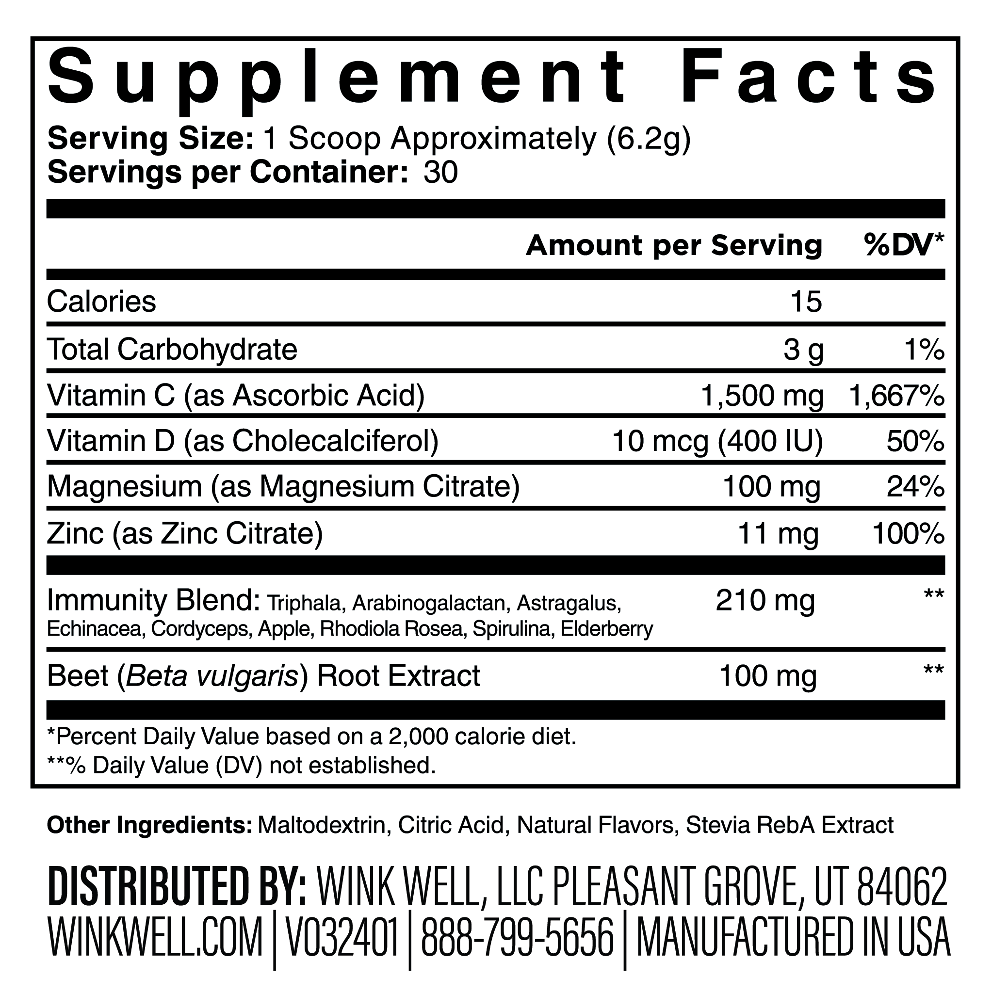 Boost + Vitamin C Drink Mix