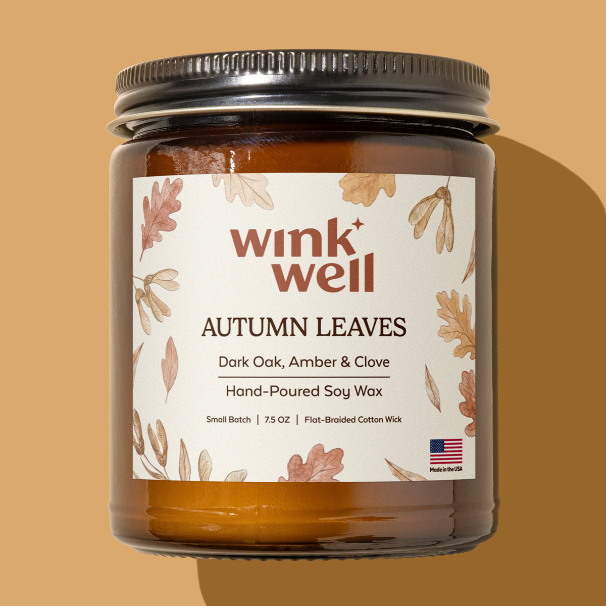 Autumn Leaves Candle | Dark Oak, Amber & Clove (LIMITED EDITION)