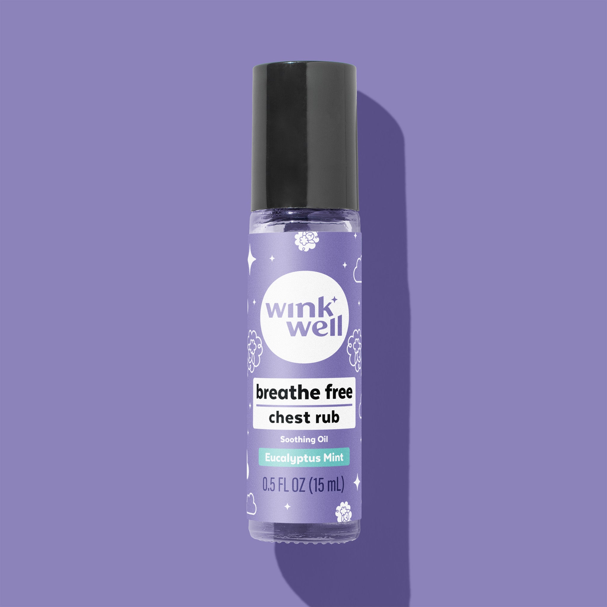 Breathe Free Chest Rub Roller - Eucalyptus Mint
