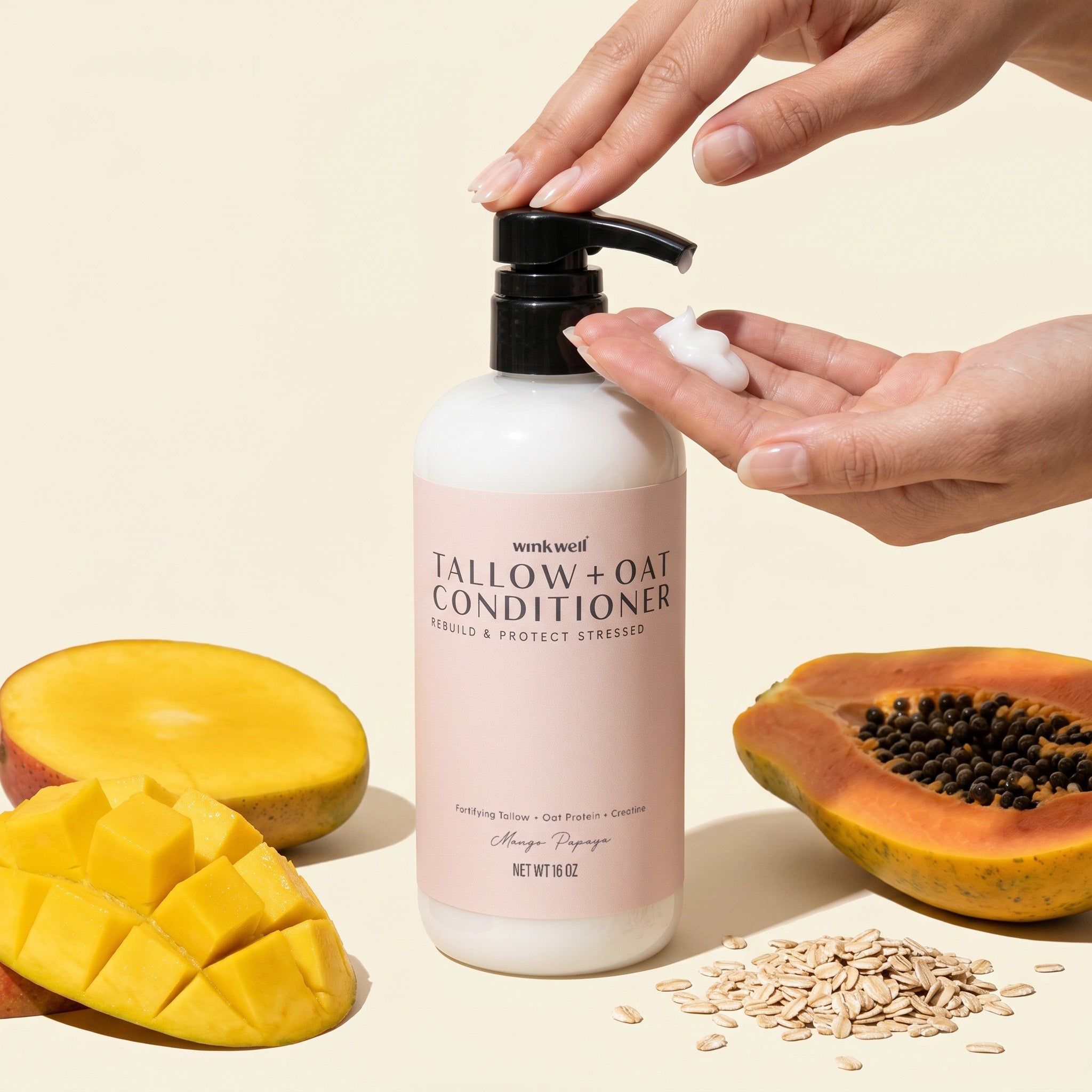 Tallow + Oat Nourishing Conditioner - Mango Papaya