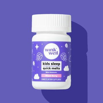 Kids Natural Melatonin Quick Sleep Melts 30-Count