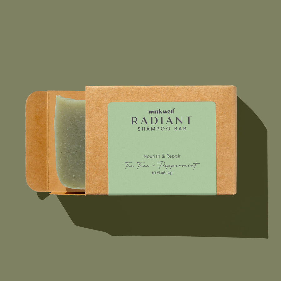 Radiant Shampoo Bar - Tea Tree + Peppermint