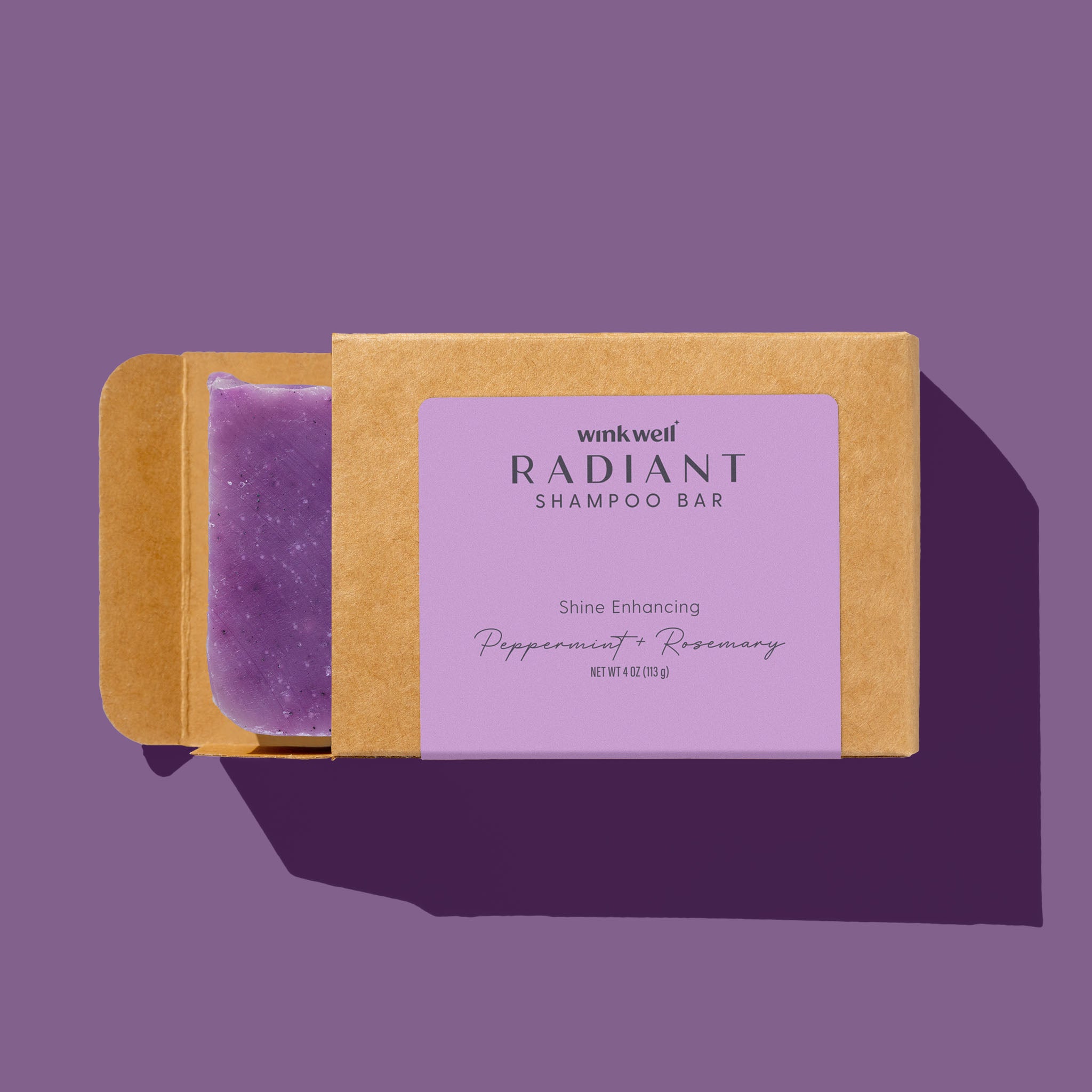 Radiant Shampoo Bar - Peppermint + Rosemary